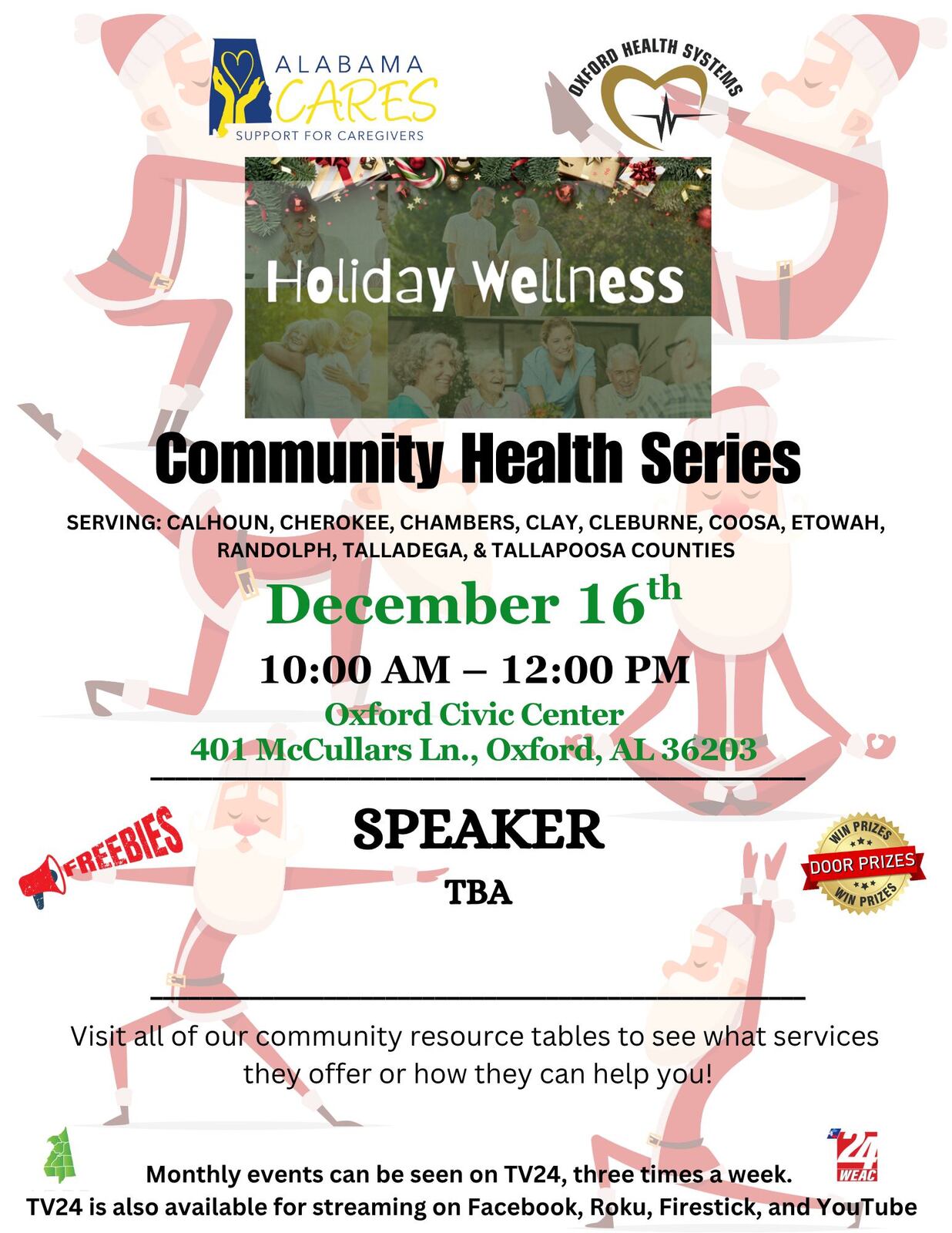Community Health Series: Holiday Wellness