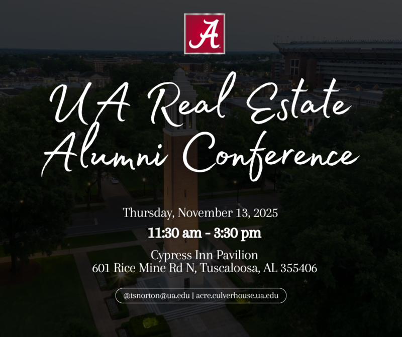 UA Real Estate Alumni Conference