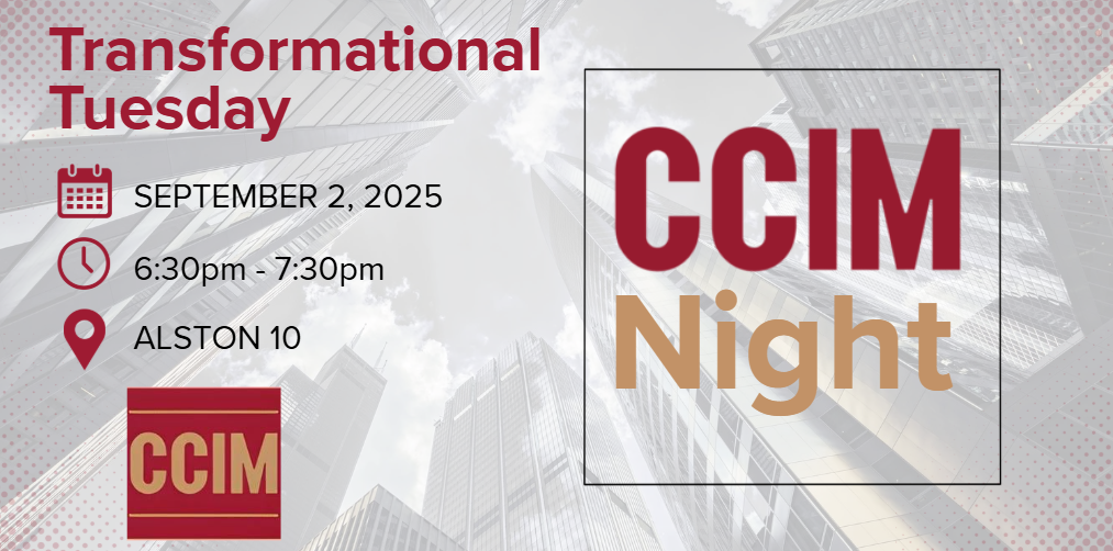 Transformational Tuesday- CCIM Night