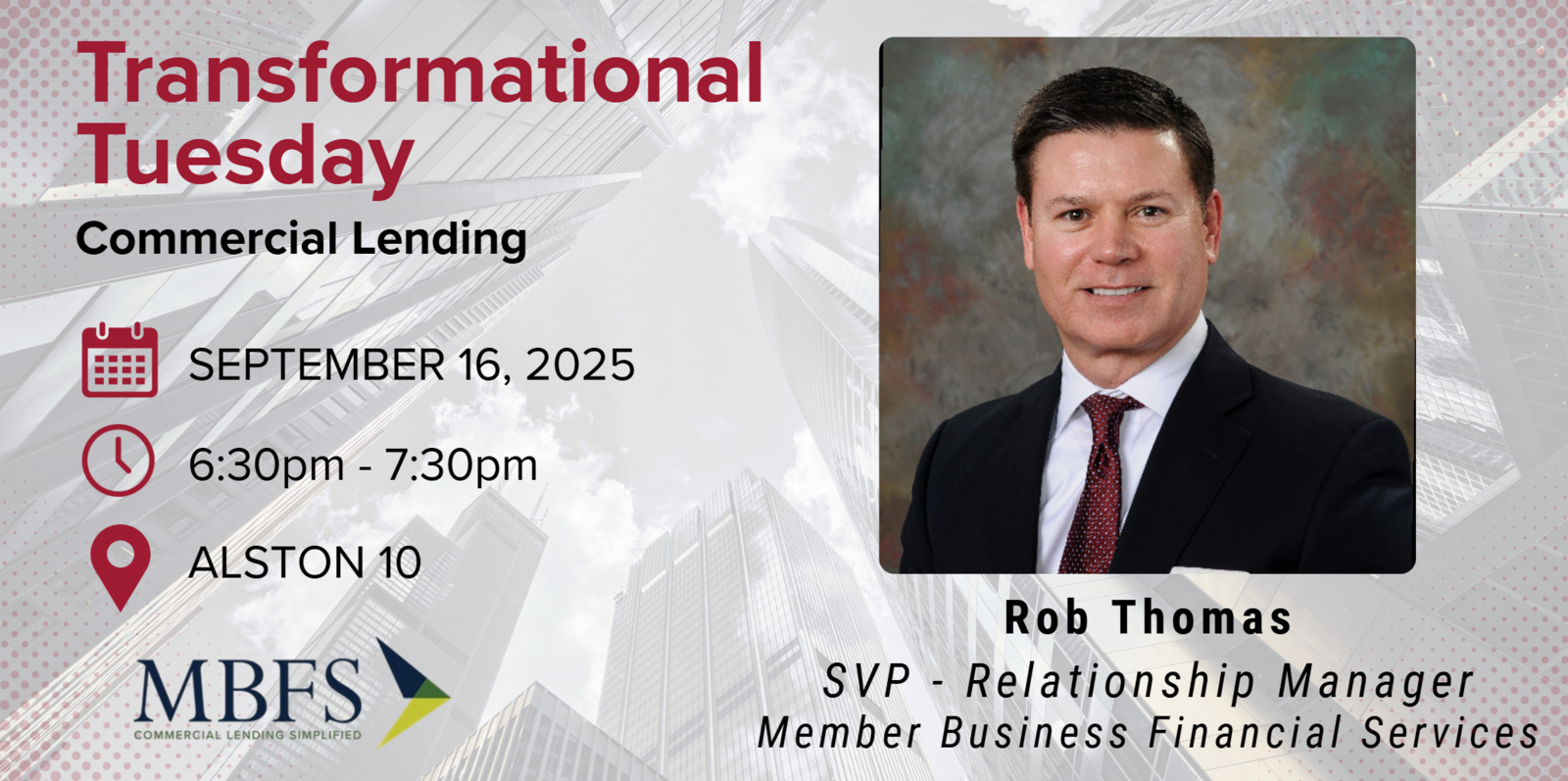 Transformational Tuesday- Commercial Lending