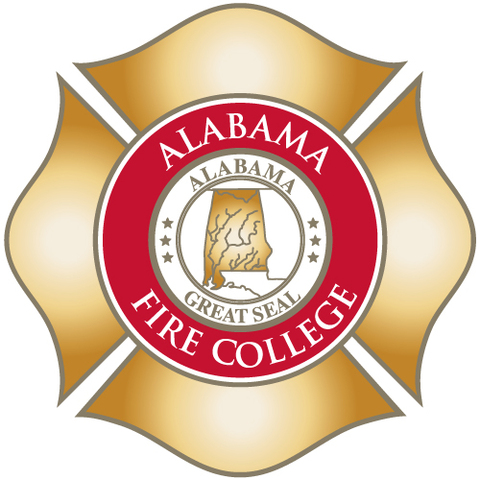 AL Fire College Gold Cross Gold Seal