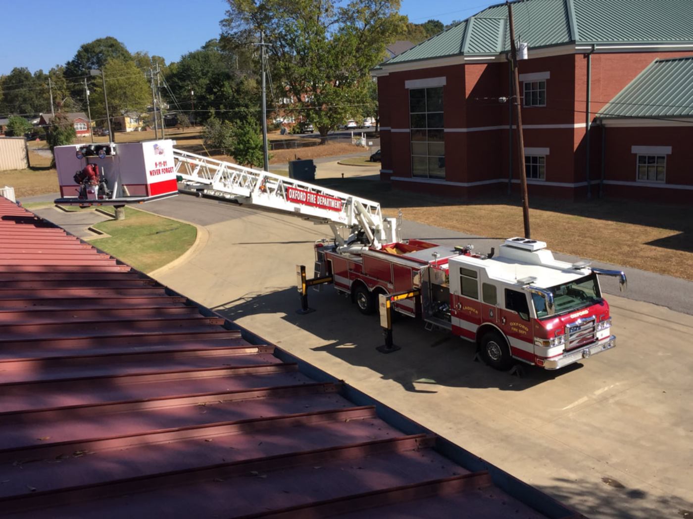 Oxford Fire Department Truch