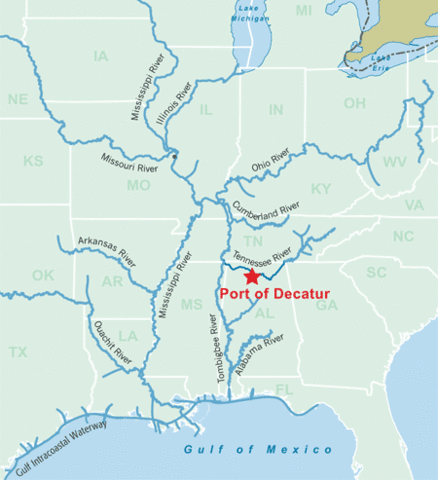 Waterways Map