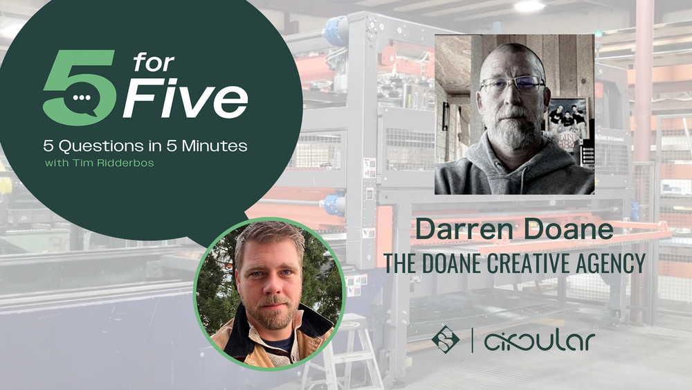 5 for Five Podcast 6 - The Doane Creative Agency | Darren Doane
