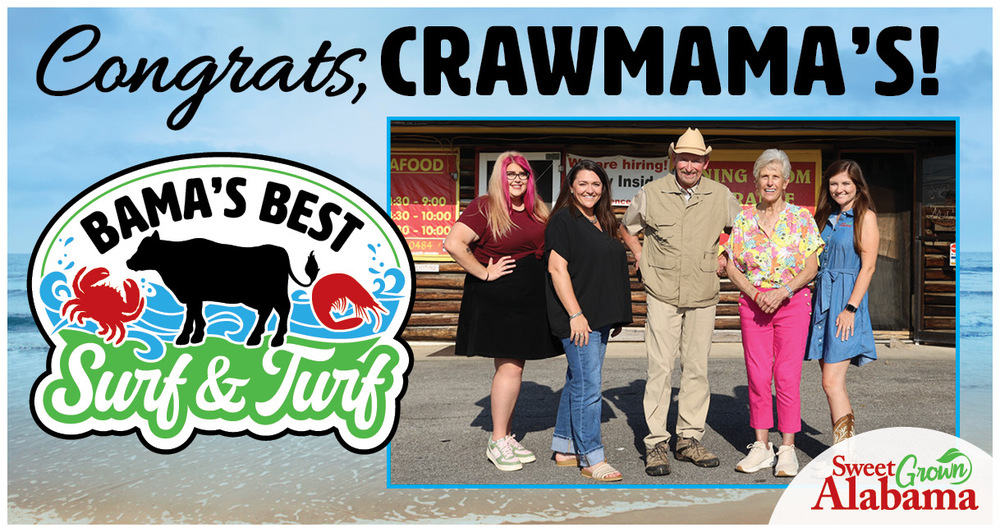 Crawmama’s Crowned Bama’s Best Surf & Turf