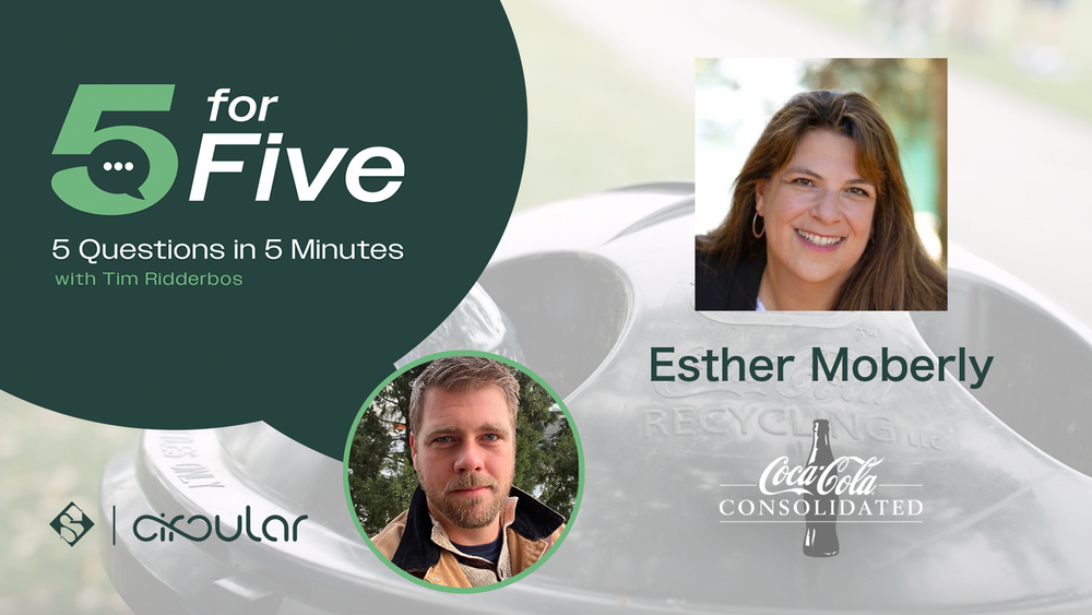 5 for Five Podcast 7 - Coca-Cola Consolidated | Esther Moberly
