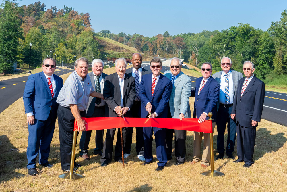City of Tuscaloosa Holds Ribbon Cutting for McWright's Ferry Road