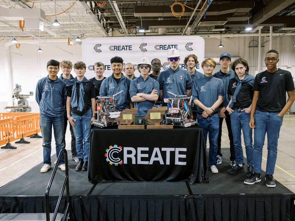 CREATE, Alexandria top county robotics tournament