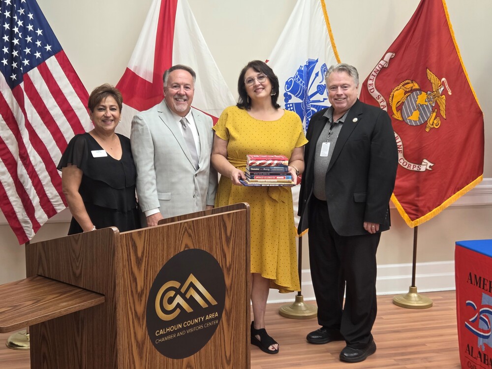 Oxford receives books from county’s America 250 grant project