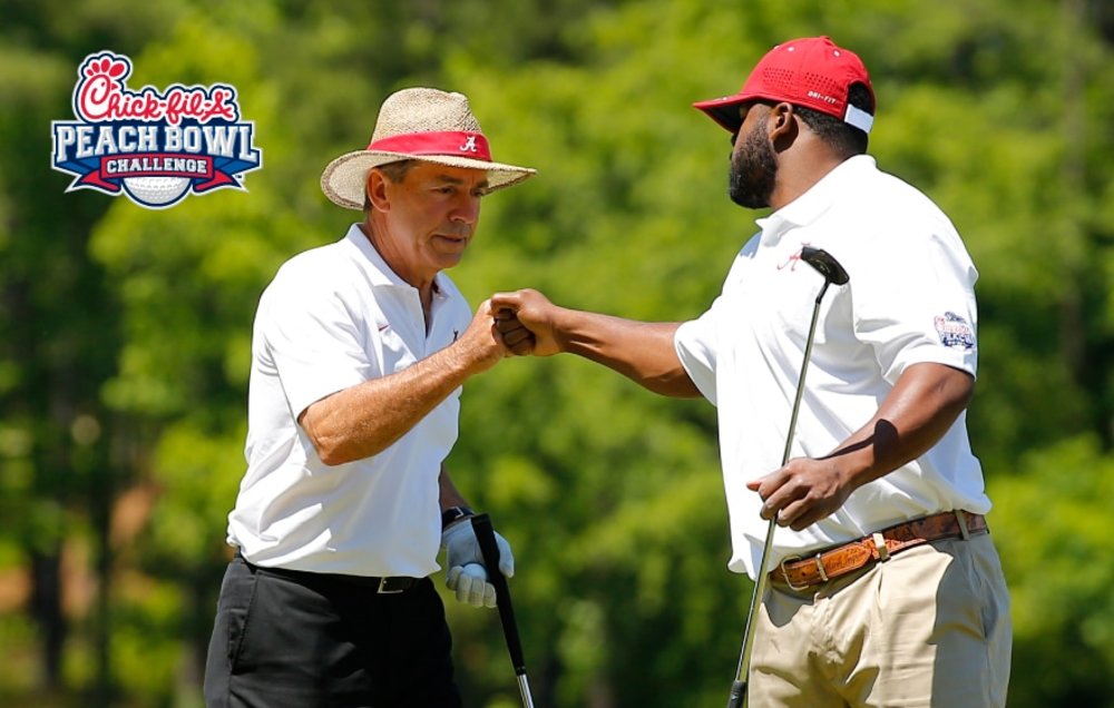 Nick Saban and Mark Ingram to Compete in 2017 Chick-fil-a Peach Bowl Challenge