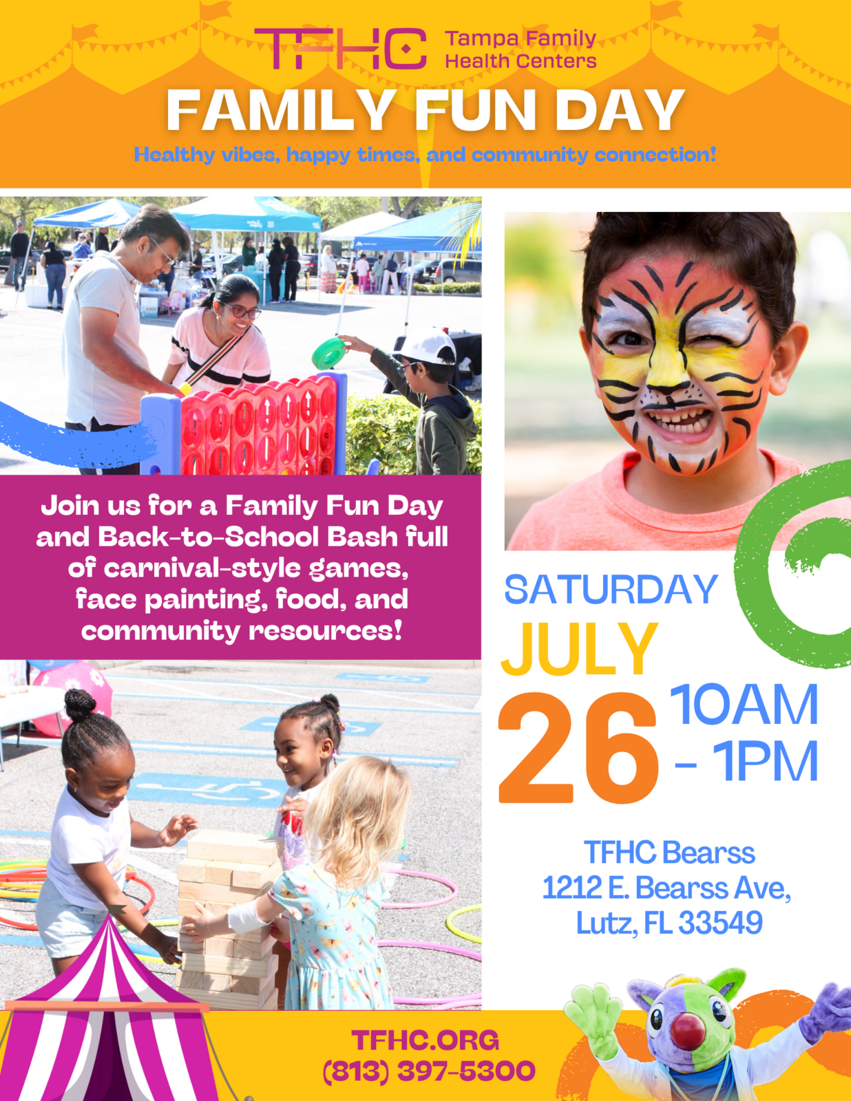 Family Fun Day Back to School Bash