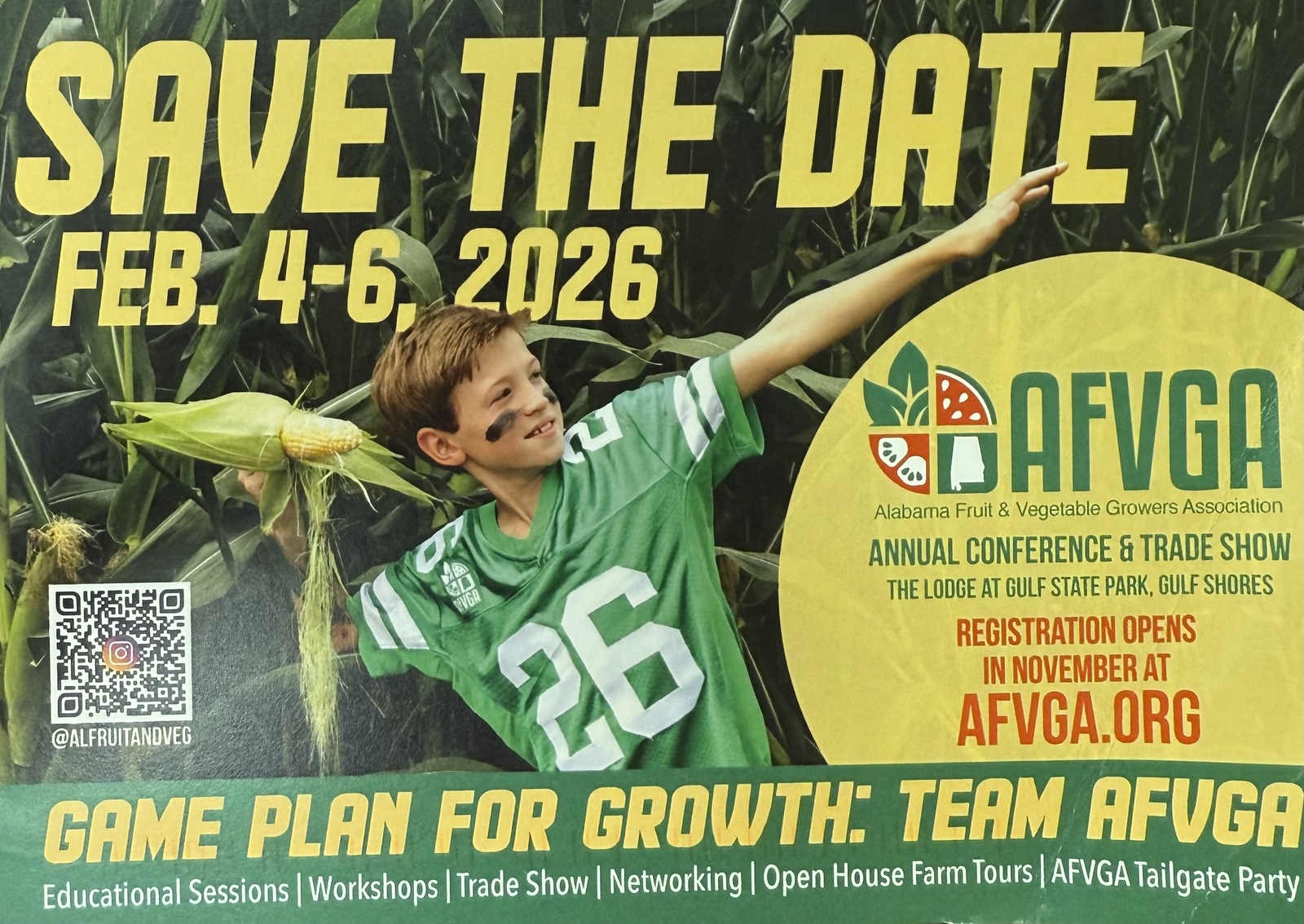 Alabama Fruit & Vegetable Growers Association Annual Conference and Trade Show  