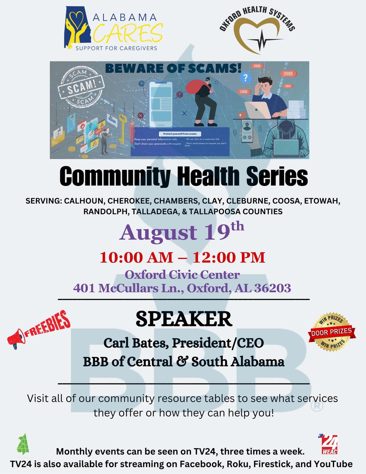 Community Health Series: Fraud & Scams