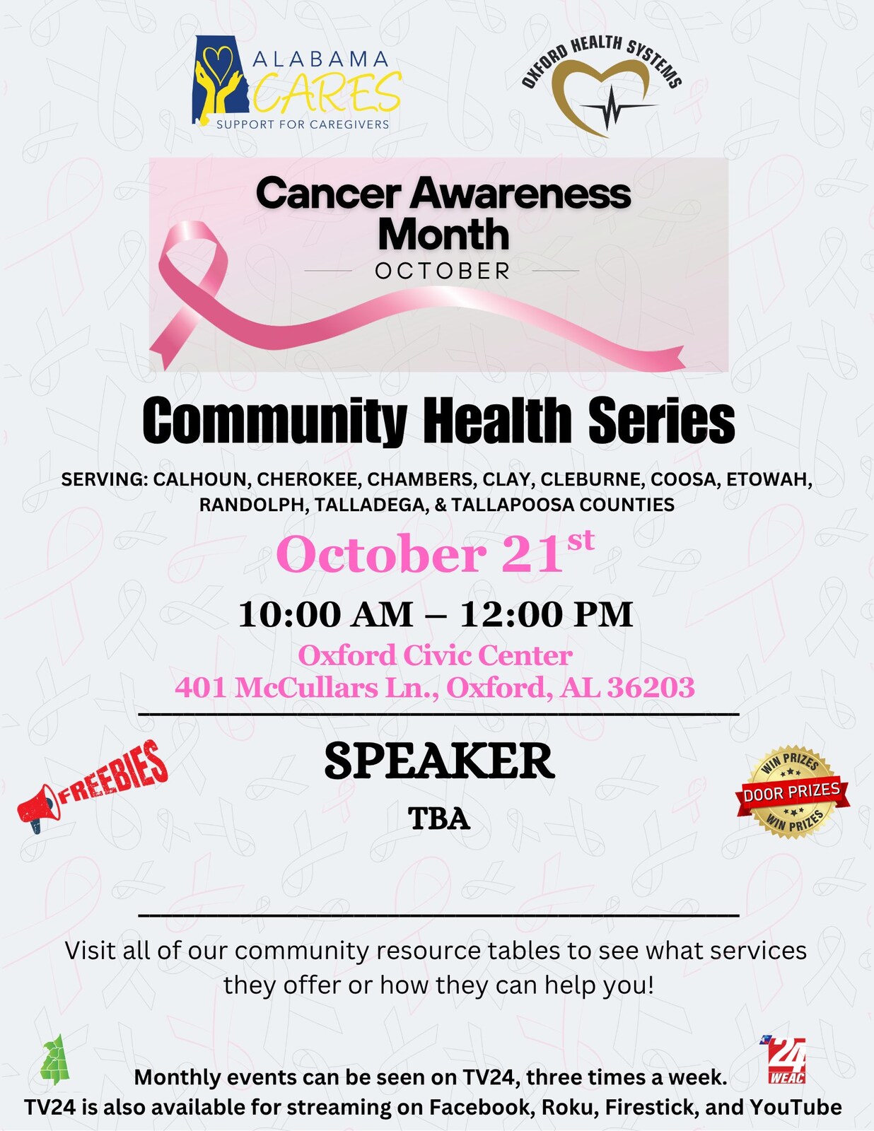 Community Health Series: Cancer Awareness