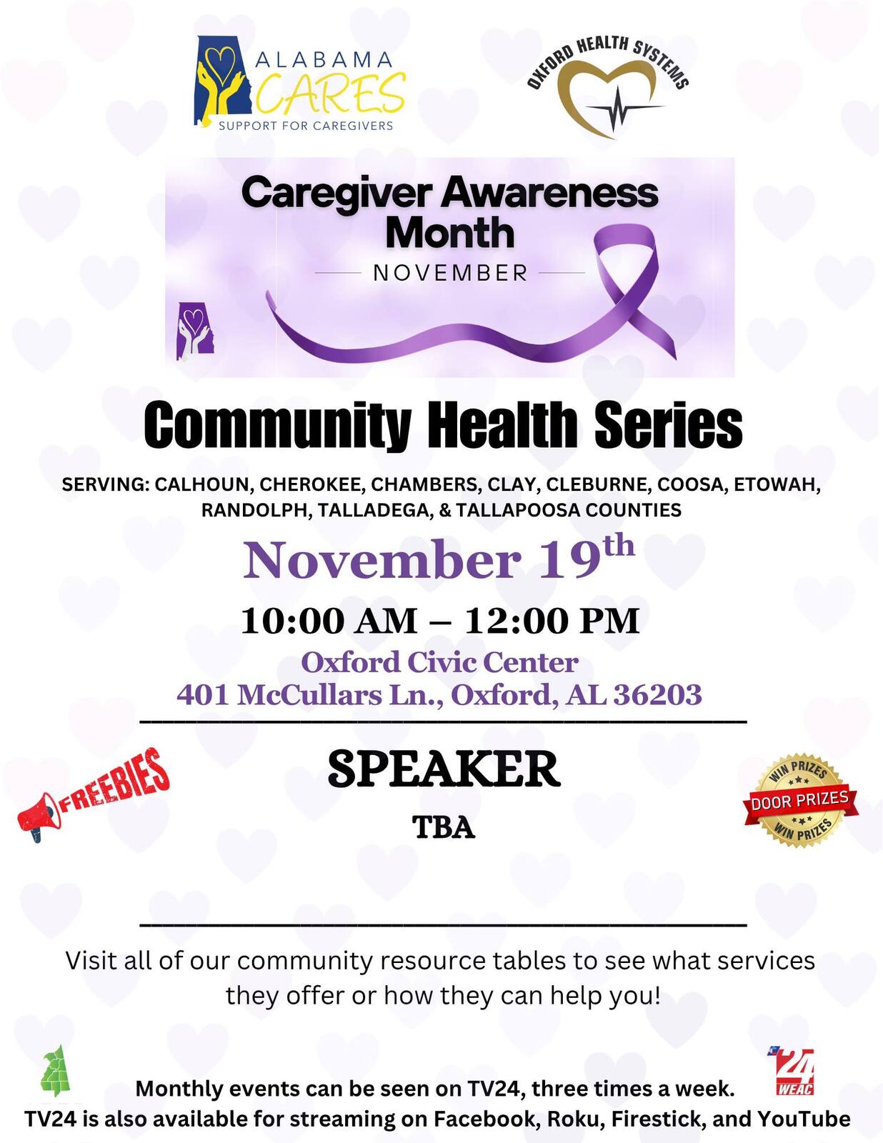 Community Health Series: Caregiver Awareness Month