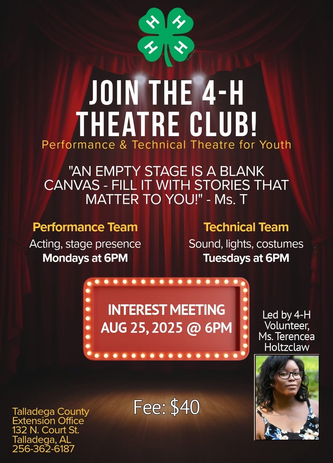 4-H Theatre Club