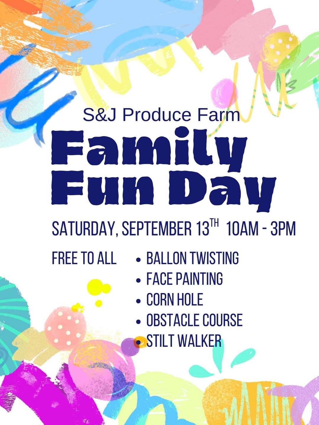 Family Fun Day at S&J Produce
