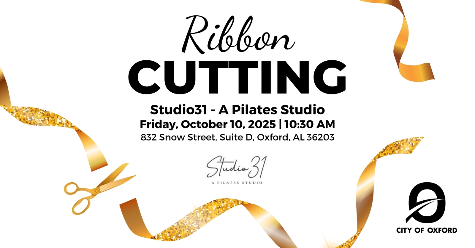 Ribbon Cutting: Studio 31- A Pilates Studio