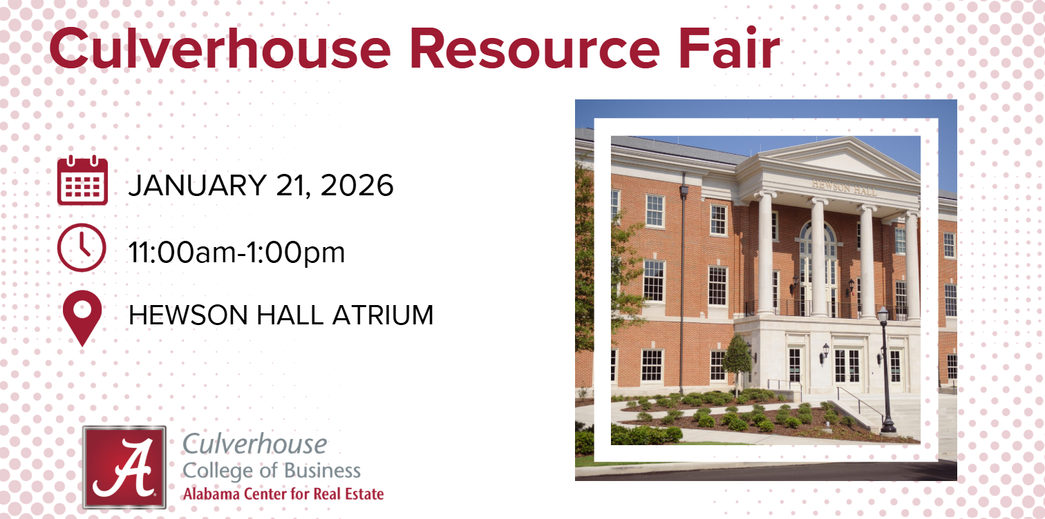 Culverhouse Resource Fair
