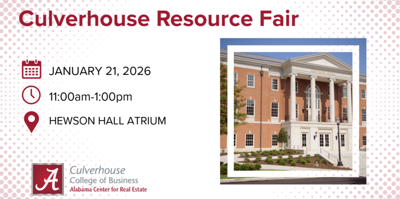 Culverhouse Resource Fair