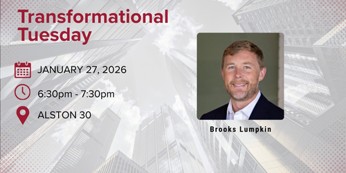 Transformational Tuesday: Brooks Lumpkin 