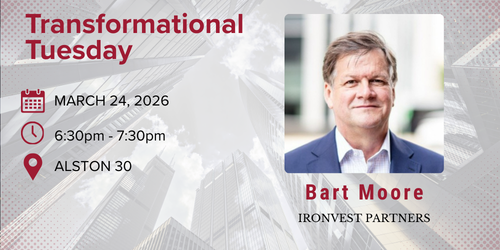 Transformational Tuesday: Bart Moore (IronVest) 