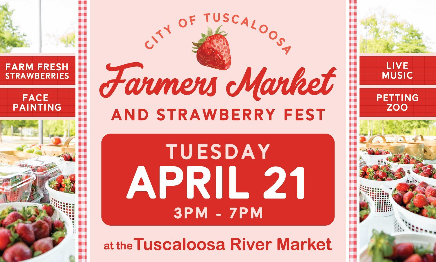 City of Tuscaloosa Farmers Market Strawberry Festival