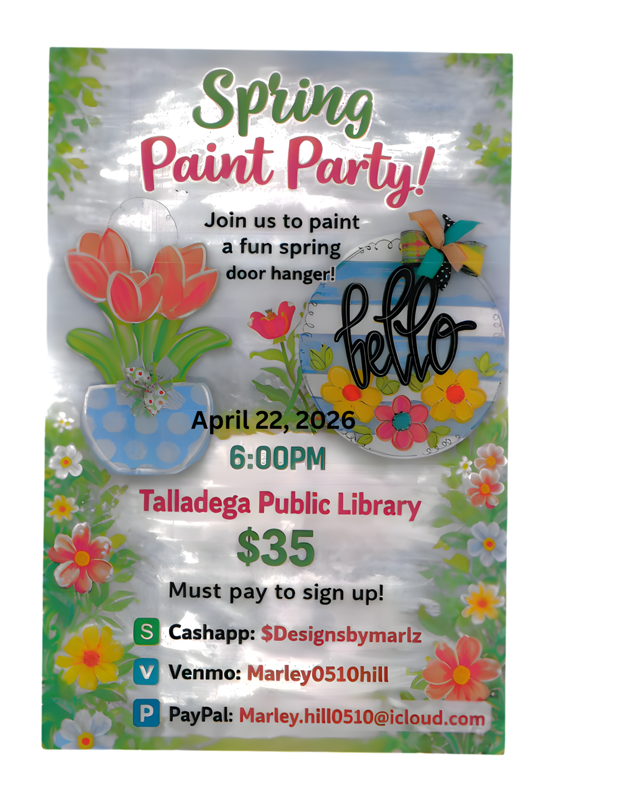 Spring Paint Party
