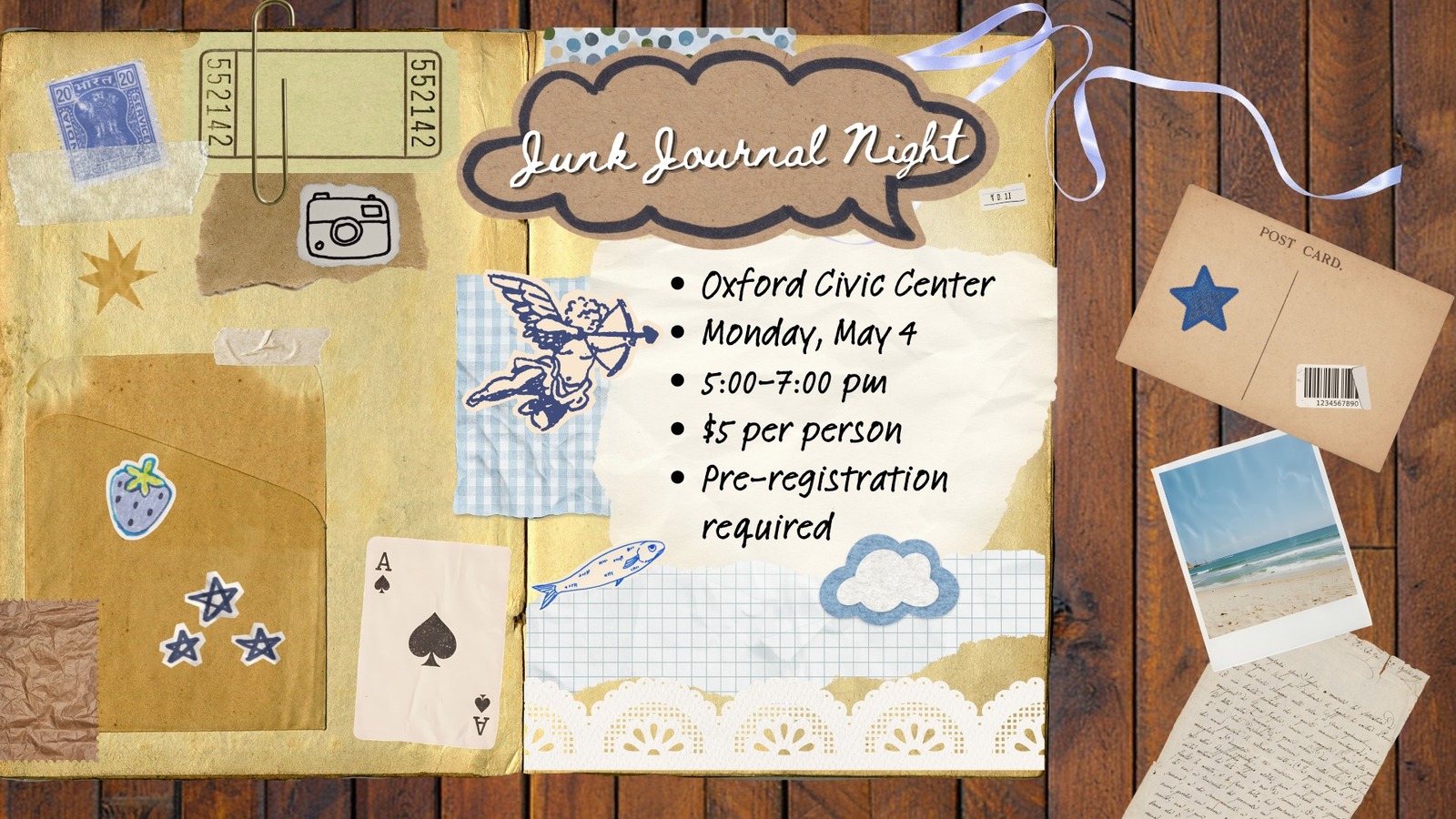 Junk Journal Night