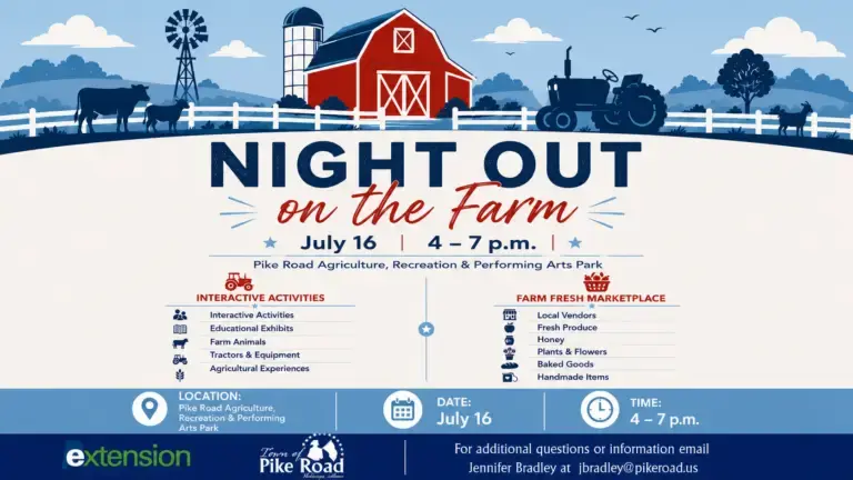 Night Out on the Farm with the Town of Pike Road