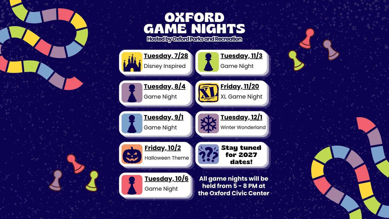 Oxford Game Night