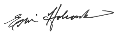 Erin Holcomb Signature