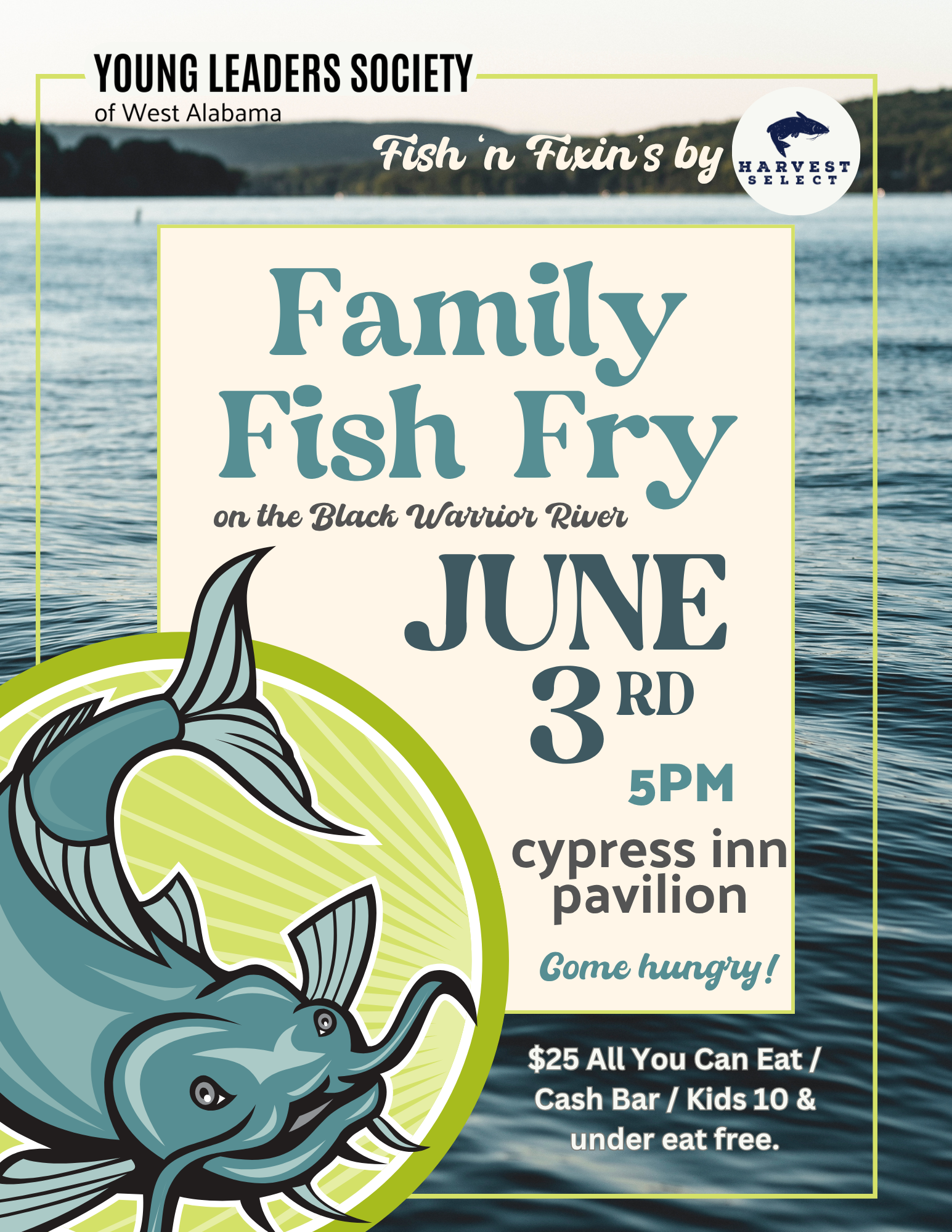 YLS Family Fish Fry Flyer