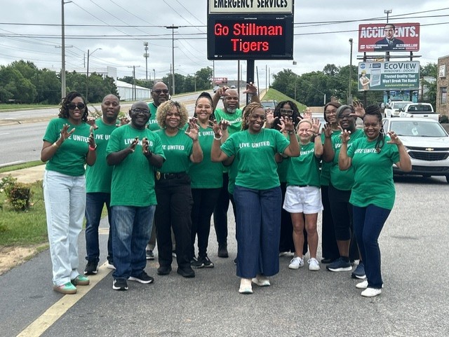 Stillman College volunteers