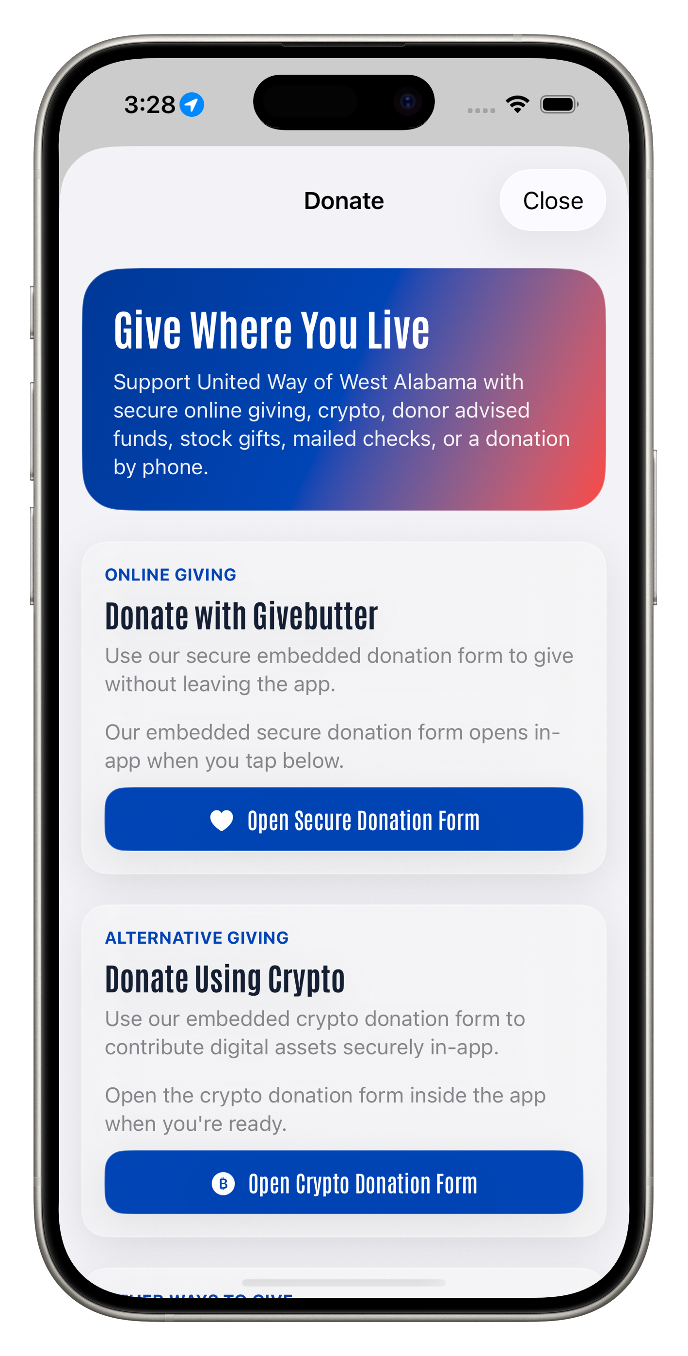 Donate