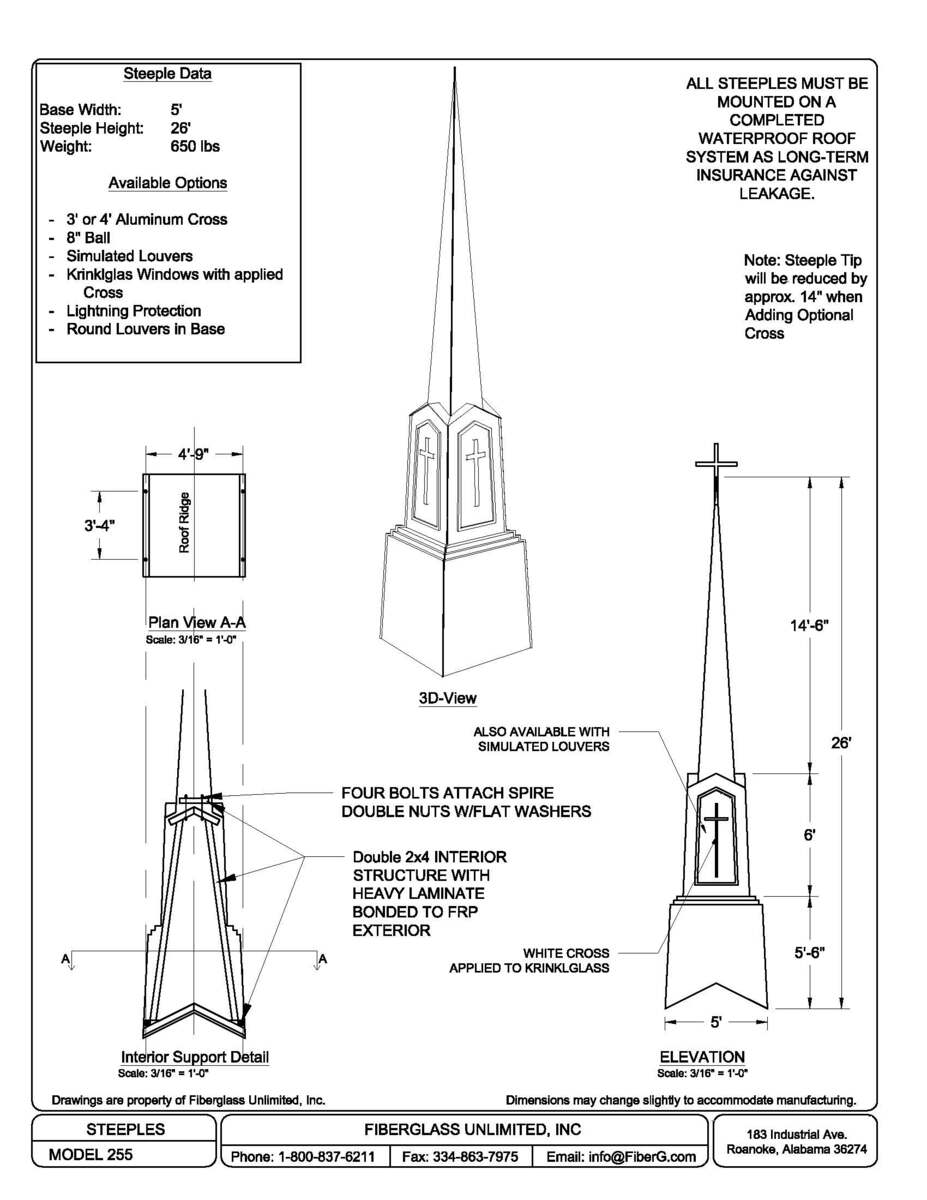 Steeple 255 | Church Steeples