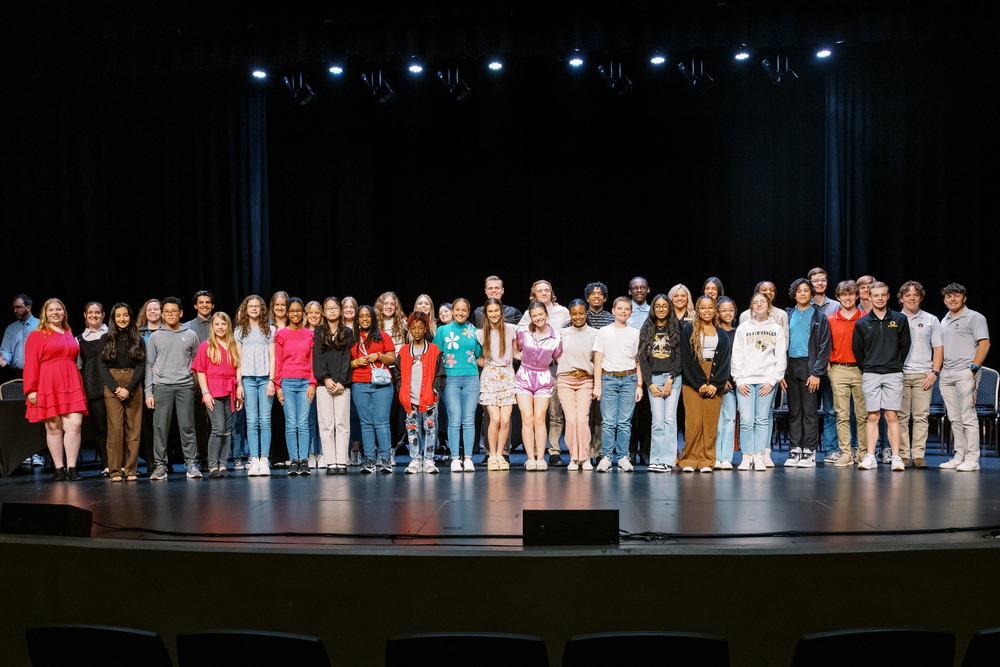 Vision One students applauded by council, family members