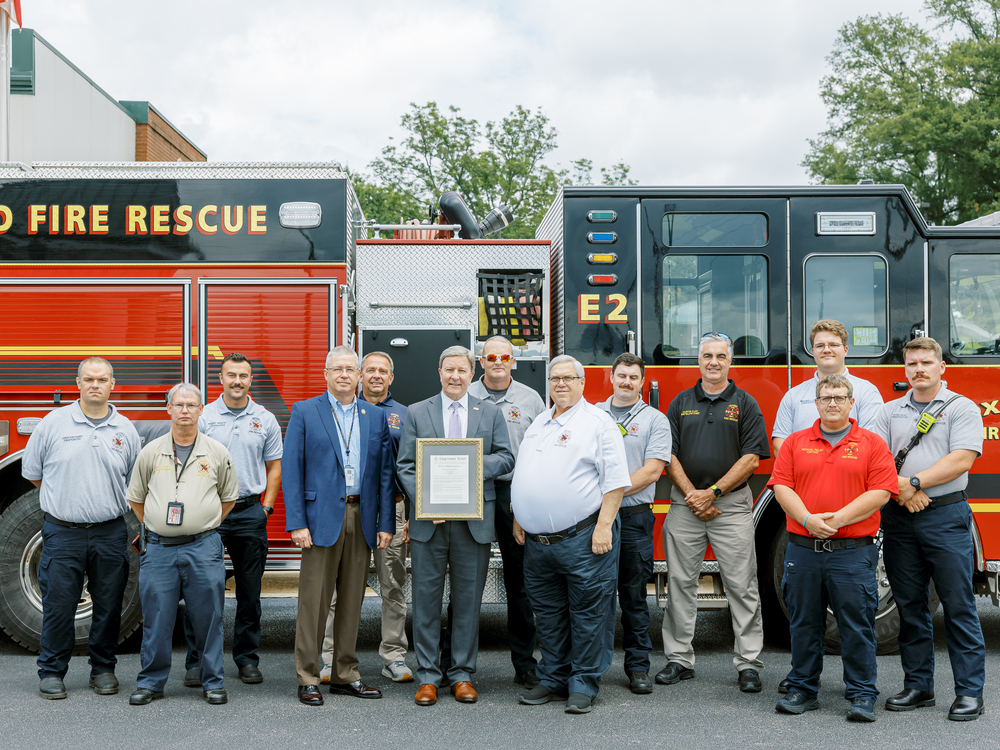 Rogers honors fire department's 104th in congressional record