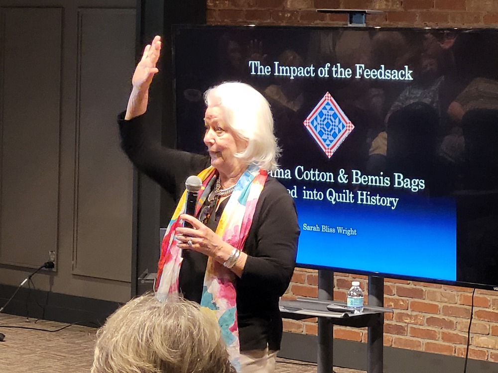 QUILT HISTORIAN BRINGS TEXTILE BAG STORY TO OXFORD