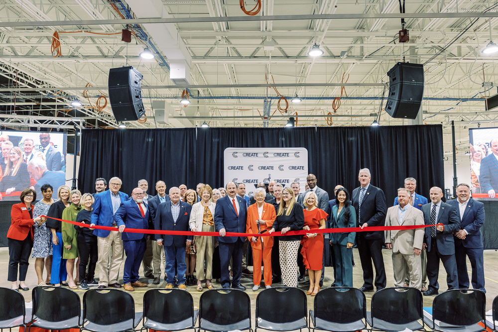 CREATE PROGRAM CELEBRATES OFFICIAL RIBBON-CUTTING