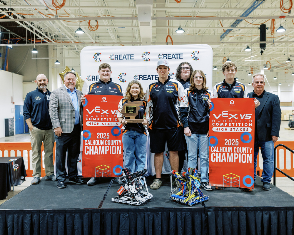 First County Robotics Tournament Displays Area Students' Tech Skills
