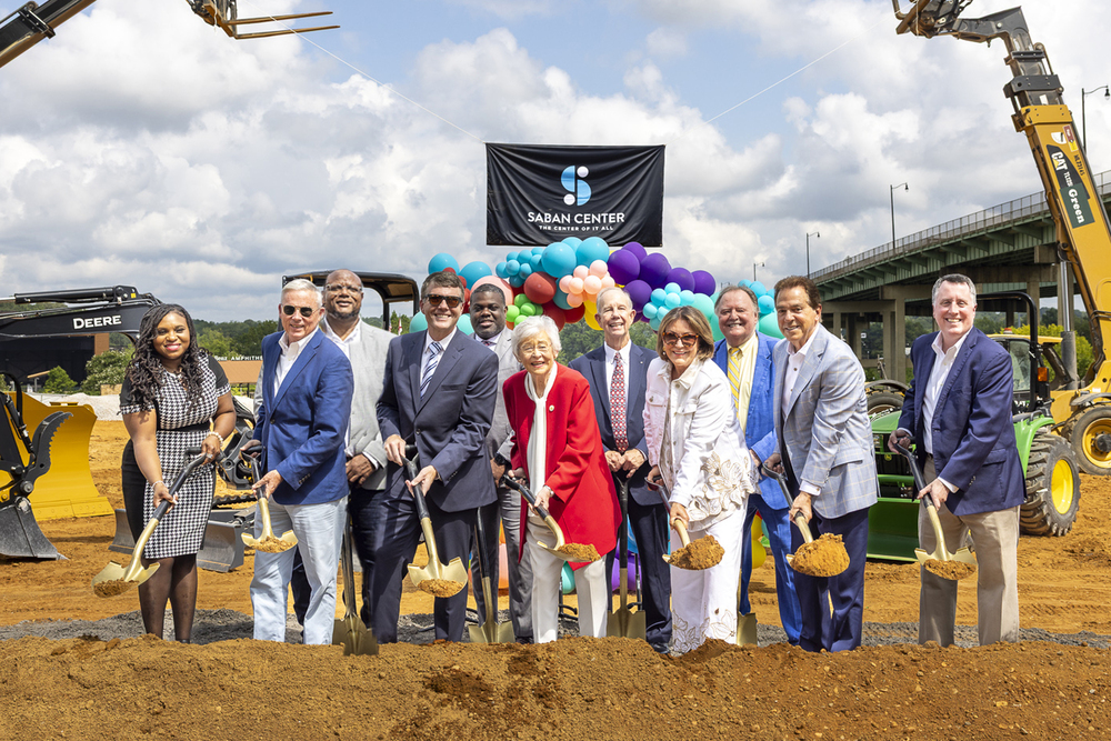 Saban Center Celebrates Groundbreaking