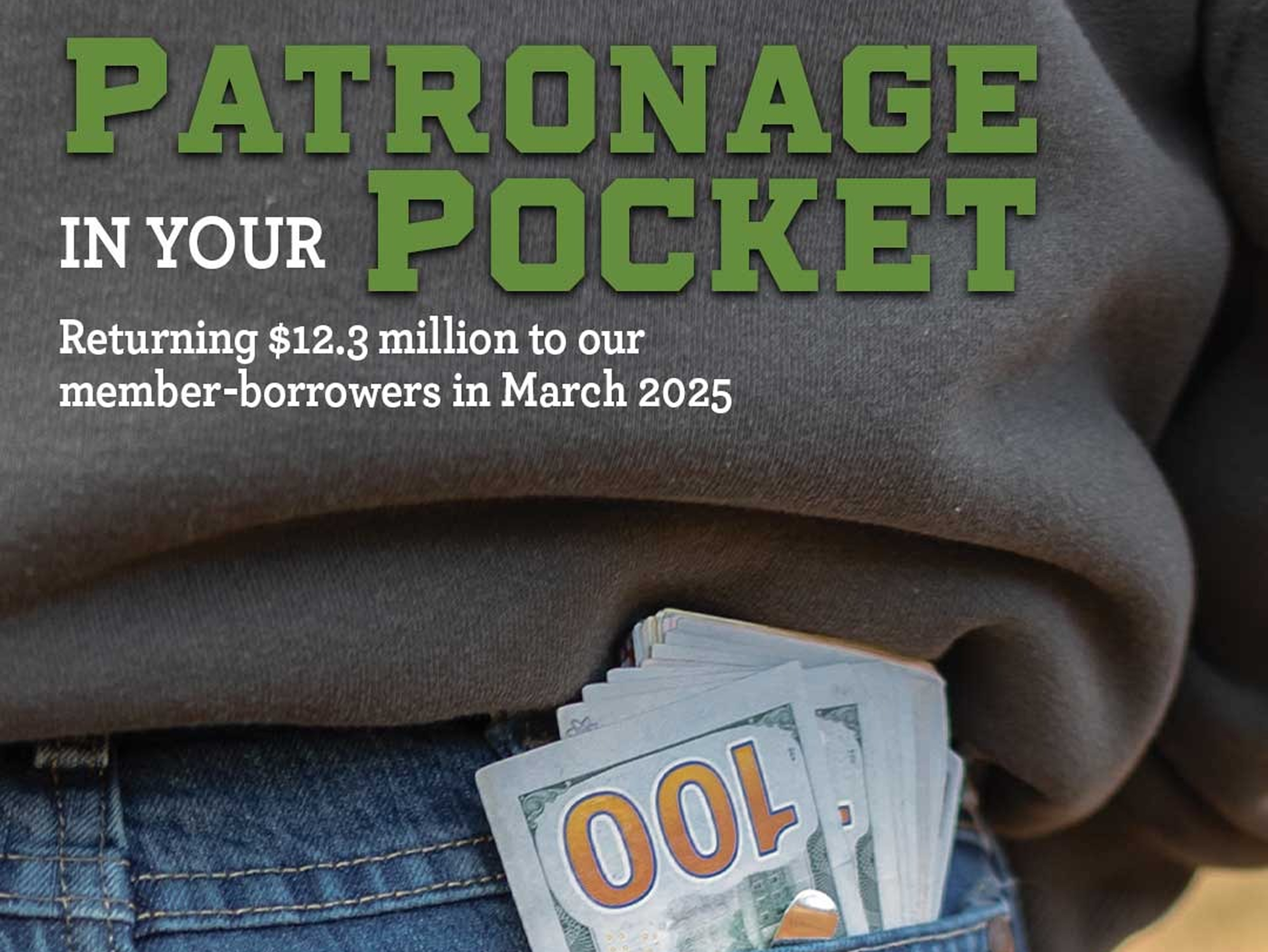 Patronage Payout Begins