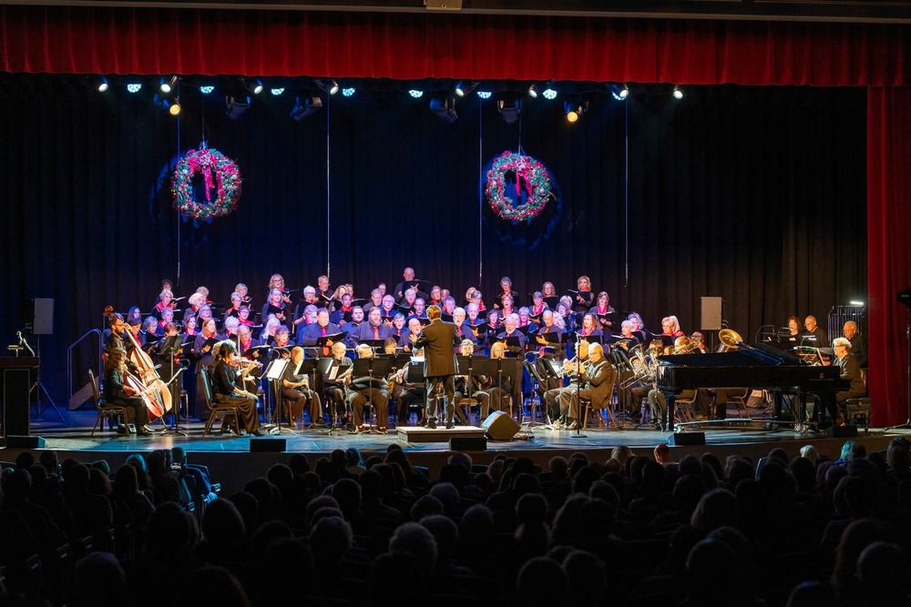 Oxford Community Chorus shared the joy with annual holiday concert.