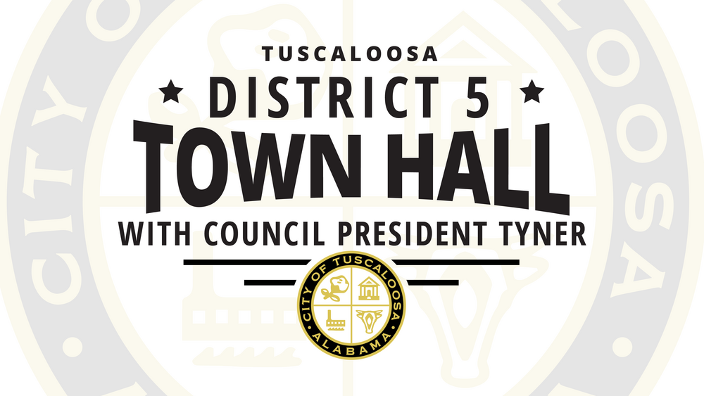 Kip Tyner to Hold District 5 Town Hall
