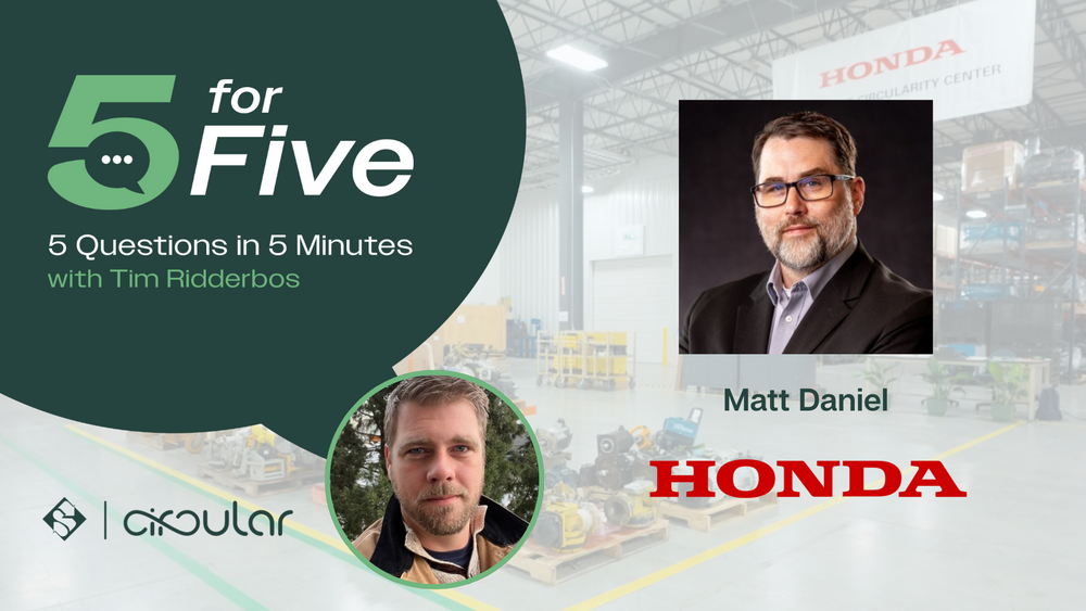 5 for Five Podcast 11 - Honda | Matt Daniels