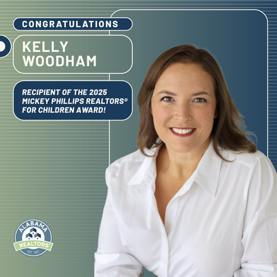 Kelly Woodham: 2025 Mickey Phillips REALTORS® for Children Award Recipient