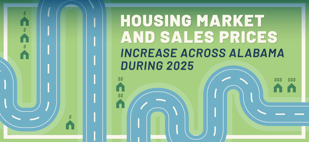 Housing Market and Sales Prices Increase Across Alabama During 2025