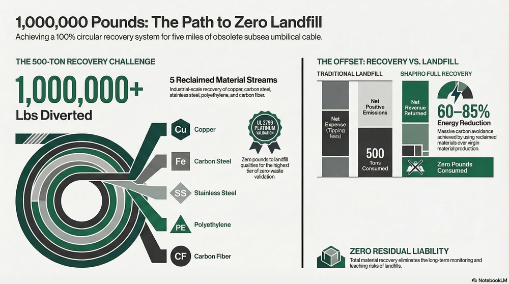 1,000,000 Pounds. Zero Landfill. 