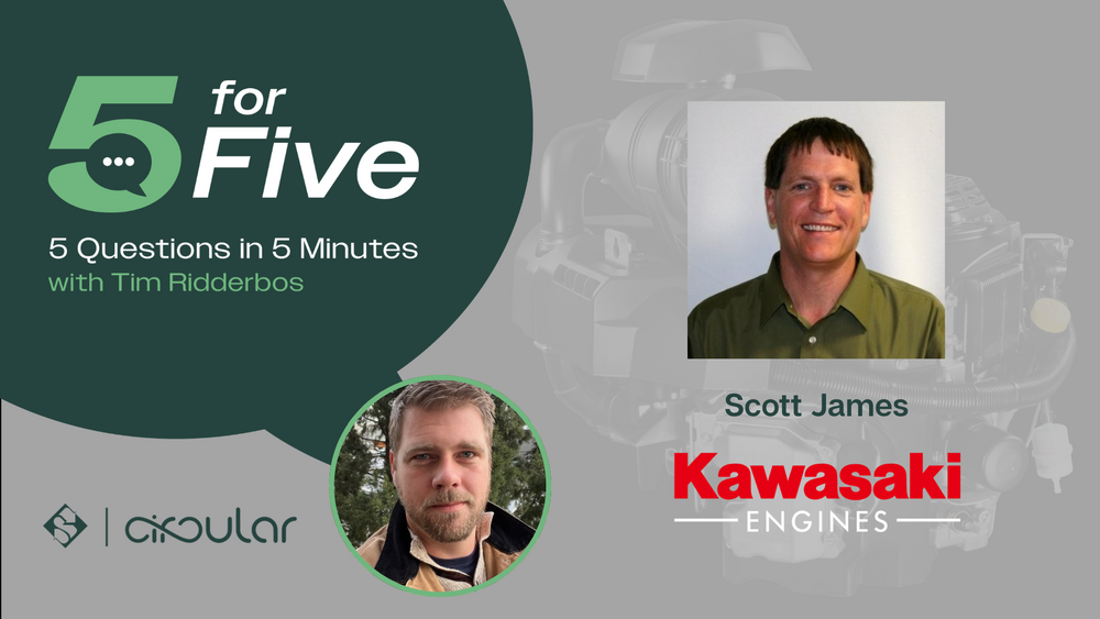 5 for Five Podcast 14 - Kawasaki Motors | Scott James
